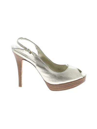 Pre-owned Cole Haan Heels In Gold