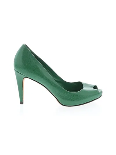 Pre-owned Cole Haan Heels In Green