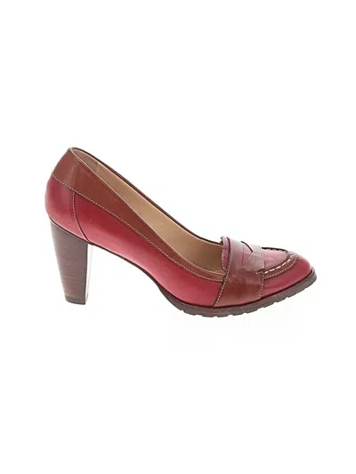 Pre-owned Cole Haan Heels In Red