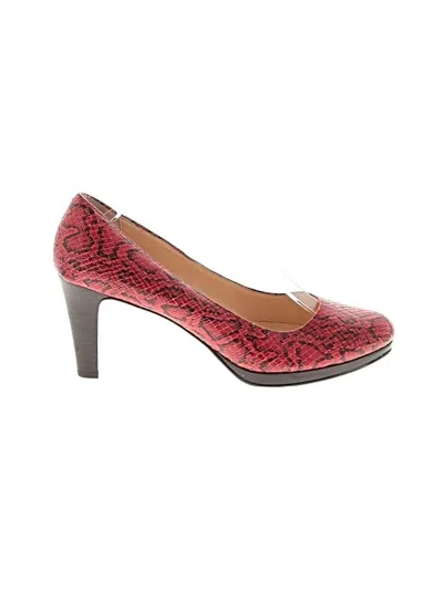 Pre-owned Cole Haan Heels In Red