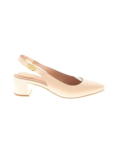 Pre-owned Cole Haan Heels In Tan