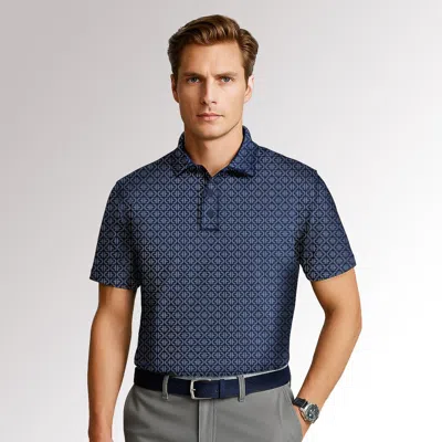 Cole Haan Iconic Polo In Blue