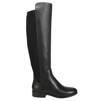 Cole Haan Isabelle W24652 Women's Us 5.5 Black Leather Over-the-knee Boot Khd959