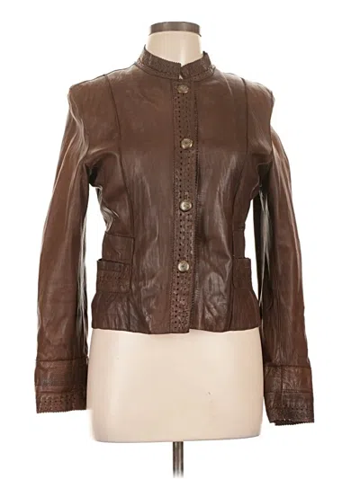 Pre-owned Cole Haan Jacket In Brown