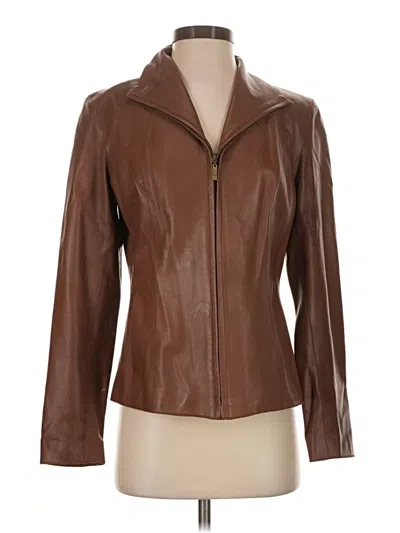 Pre-owned Cole Haan Jacket In Brown