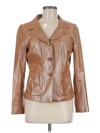Pre-owned Cole Haan Jacket In Tan