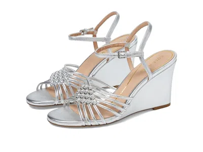 Cole Haan Jitney Knot Wedge In Silver