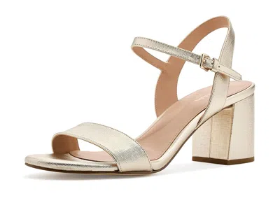 Cole Haan Josie Block Heel In Gold