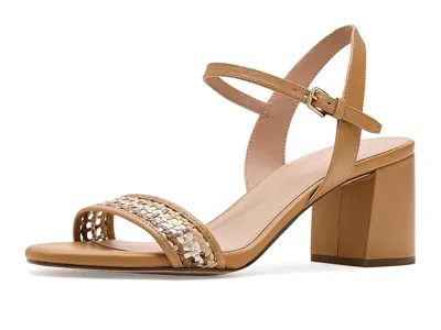 Cole Haan Josie Block Heel In Brown