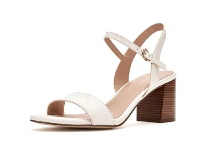 Cole Haan Josie Block Heel Sandal In White