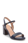 Cole Haan Josie Block Heel Sandal In Blue