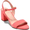 Cole Haan Josie Block Heel Sandal In Dubarry Suede