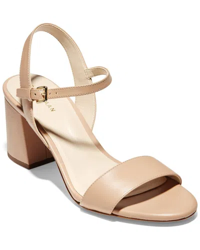 Cole Haan Josie Leather Sandal In Beige