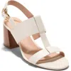 Cole Haan Josie T-strap Sandal In Ivory Leather