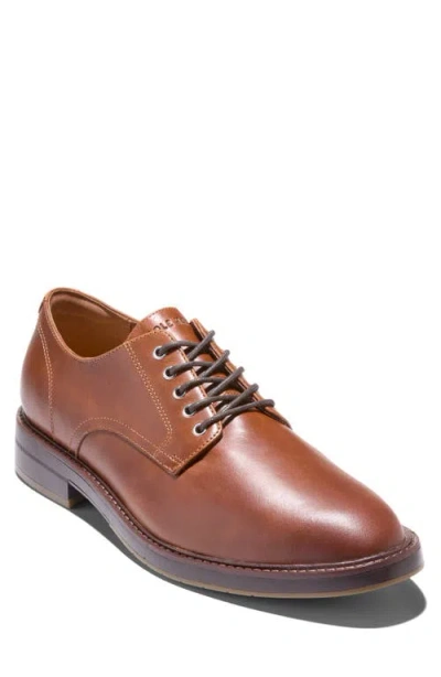 Cole Haan Judson Grand Plain Toe Derby In Brown