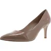 Cole Haan Juliana Pump 75 Womens Patent Leather Pointed Toe Dress Pumps In Animal Print
