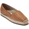 Cole Haan Keely Cloudfeel Espadrille Flat In Brown