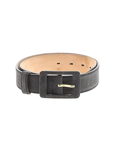 Pre-owned Cole Haan Leather Belt In Black