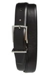 Cole Haan Leather Belt In Black