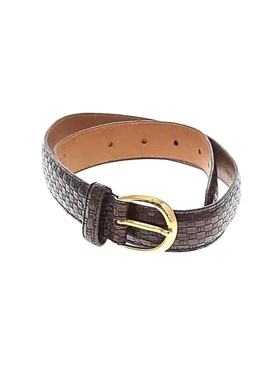 Pre-owned Cole Haan Leather Belt In Brown