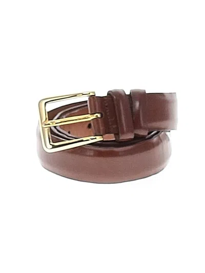 Pre-owned Cole Haan Leather Belt In Brown