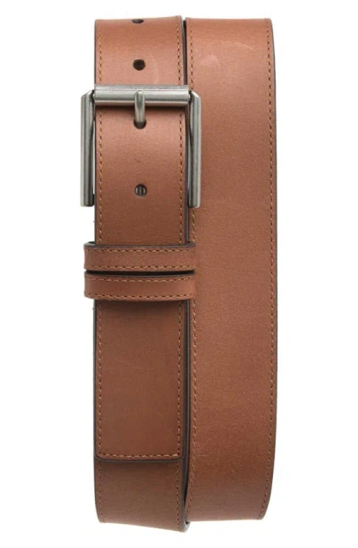 Cole Haan Leather Belt In Tan