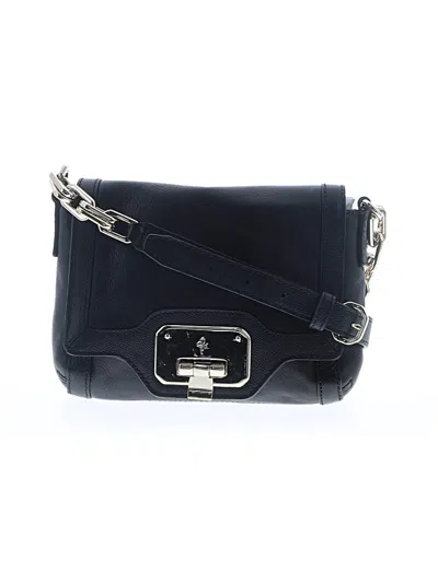 Pre-owned Cole Haan Leather Crossbody Bag In Black