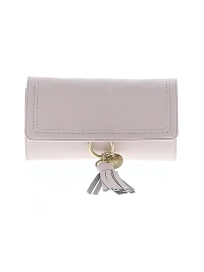 Pre-owned Cole Haan Leather Crossbody Bag In Pink