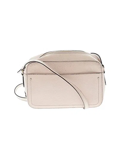 Pre-owned Cole Haan Leather Crossbody Bag In Pink
