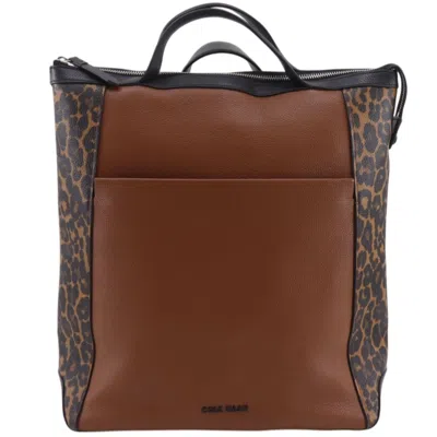 Pre-owned Cole Haan Leather Handbag Tote Bag () In Multi