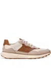Cole Haan Leather Panelled Sneakers In Neutral