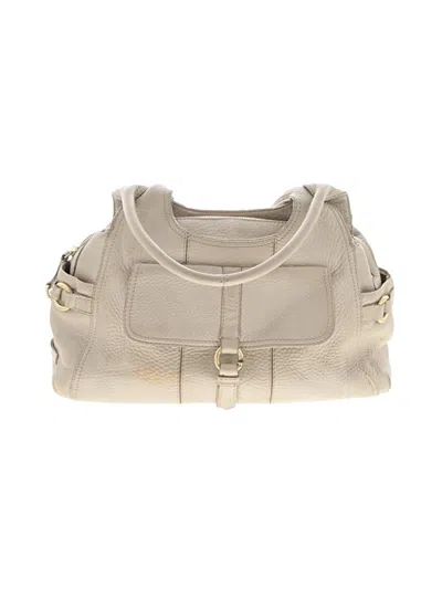 Pre-owned Cole Haan Leather Satchel In Brown