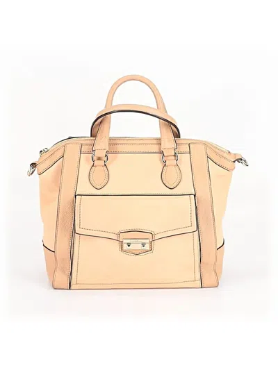 Pre-owned Cole Haan Leather Satchel In Brown