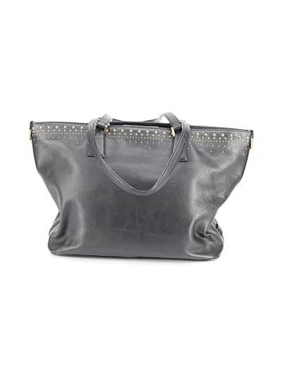 Pre-owned Cole Haan Leather Tote Bag In Black