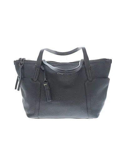 Pre-owned Cole Haan Leather Tote Bag In Black