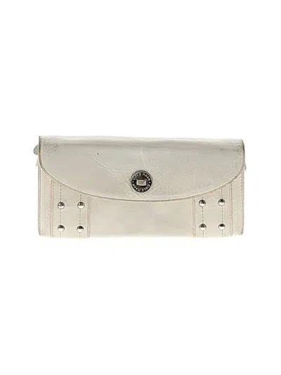 Pre-owned Cole Haan Leather Wallet In Ivory