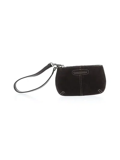 Pre-owned Cole Haan Leather Wristlet In Brown