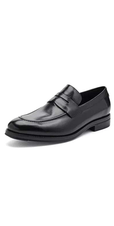 Cole Haan Ledley Grand Penny Loafers Black / Black
