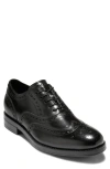 Cole Haan Ledley Grand Wingtip Oxford In Black