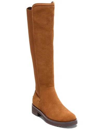 Cole Haan Lyndon Waterproof Suede Boot In Black