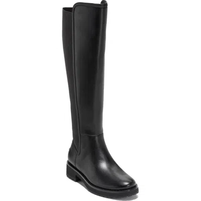 Cole Haan Lyndon Waterproof Tall Boot In Black