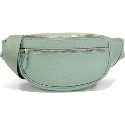 Cole Haan Mackenna Leather Belt Bag In Green