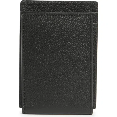 Cole Haan Magnetic Front Pocket Wallet In Black