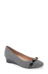 Cole Haan Malta Slip-on Wedge In Black