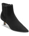 Cole Haan Marcy Chelsea Suede Bootie In Black