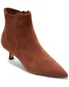 Cole Haan Marcy Chelsea Suede Bootie In Brown