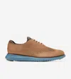 Cole Haan Men's 2.zerøgrand Laser Wingtip Oxford Shoes - Beige Size 9 In Brown
