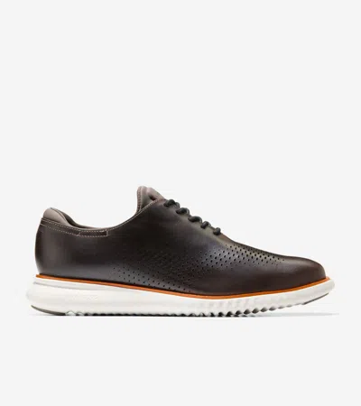 Cole Haan Men's 2.zerøgrand Laser Wingtip Oxford Shoes - Brown Size 9