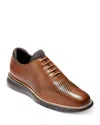 Cole Haan Men's 2.zergrand Laser Wingtip Oxford Shoes In Britsh Tan