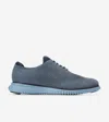 Cole Haan Men's 2.zerøgrand Laser Wingtip Oxford Shoes Lined Oxfords - Blue Size 9.5